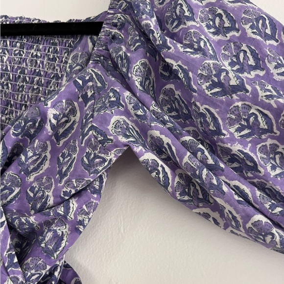 PERRY WALKER Taylor Top in Lavender Periwinkle - 2/Medium - Picture 8 of 8